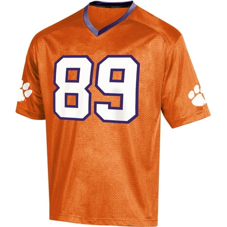 Custom Oregon Football Jersey - Youth Russell Orange Clemson Tigers Replica Football Jersey
