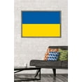 thumbnail image 2 of Ukrainian Flag Wall Poster, 22.375" x 34" Framed, 2 of 5