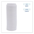thumbnail image 3 of Deerfield Hot Cup Lids, Fits 10 Oz To 20 Oz Cups, White, Plastic, 50/pack, 20 Packs/carton | Bundle of 2 Cartons, 3 of 8