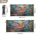 thumbnail image 4 of Qxltty Complex Camo Owl Beach Towel Sand Free Bath Towel Absorbent Quick Dry Soft Lightweight Blanket for Travel Gym Camping 60x30in, 4 of 9