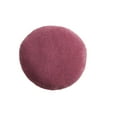 thumbnail image 3 of Mainstays Teddy Coussin Décoratif Rond, Gris, 3 of 8