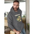 thumbnail image 2 of Modern Davidtechno Style Hoodie Men -Image by Shutterstock, Male XX-Large, 2 of 4