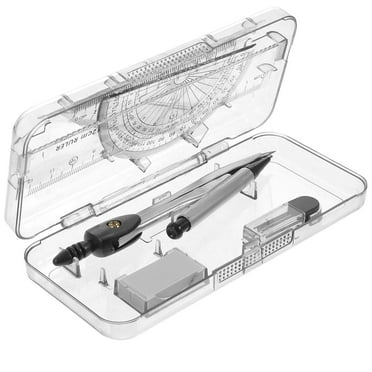 FOMIYES 50Pack Architecture Compass Ruler Metal Compasses for High School Students