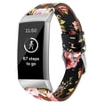 thumbnail image 5 of Reemplazo para Fitbit Charge 3 Pulsera de cuero Estilo hueco Muñequera ajustable Reemplazo de correa Inevent PJ7400-15, 5 of 5