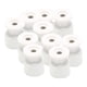 thumbnail image 2 of 10x Aisladores de Porcelana Accesorios Eléctricos Fácil Instalación Pequeños Cerámicos Blanco, 2 of 9