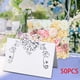 thumbnail image 4 of 50 Uds. De tarjetas de lugar para bodas, tarjetas de mesa de Buffet, Blanco Yuyangstore tarjeta del lugar, 4 of 8