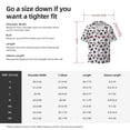 thumbnail image 5 of Pofeuu Music Player Print Mens Casual Short Sleeve Shirts Beach Summer Spread Collar Pocket Tops Men's Casual Short-sleeved Shirt-Small, 5 of 5