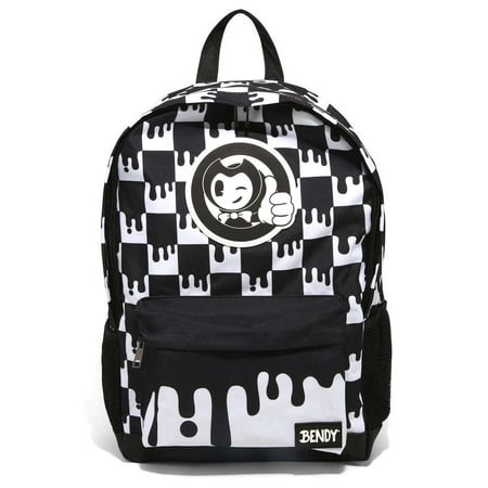 Bendy and the Ink Machine Black & White Checker Backpack