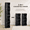 Black, variant on 71''T Bookshelf, 2-IN-1 Adjustable Narrow Storage Bookcase, Tower Display Rack for CD DVD Storage, Corner Wall Bookcase w/Adjustable Shelf, Black