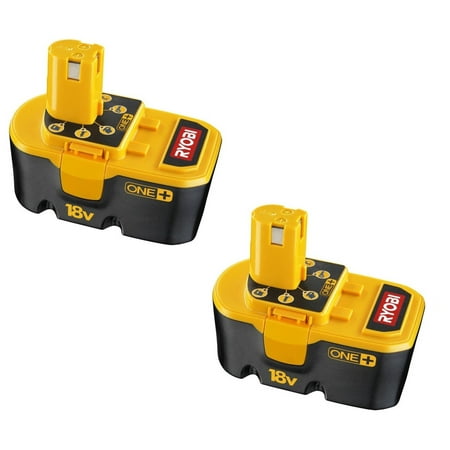  OEM P100 (2 Pack) 18v 18 volt ONE+ plus NiCad post style battery pack