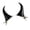 Black, variant on fuxzkrlz 2Pcs Halloween Evil Horn Hair Clips, Small Horror Demon Goth Ear Hairpins, Hair Barrettes Accessories for Women Adults Props Party Cosplay Costume