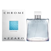 Azzaro Chrome Eau de Toilette, Cologne for Men, 3.3 fl oz