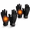 Black-Large, variant on Black X-Large Winter Equestrian Gloves For Horseback Riding Cycling Outdoor Activities