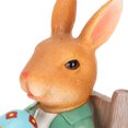 thumbnail image 3 of Figura de conejito de Pascua, mecedora, resina pintada a mano, tamaño perfecto, estatua de conejito de Pascua para jardín, Patio, 3 of 8