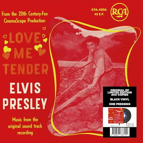 Elvis Presley Love Me Tender (Vinyl Record) 12" EP