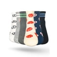 thumbnail image 4 of Wonder Nation Boys Sport Balls Mid-Crew Socks, 6-Pack, Sizes S-L, 4 of 12