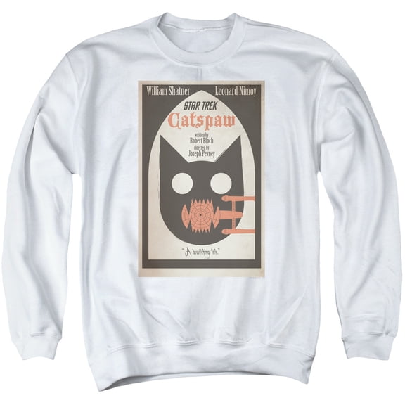 Star Trek Tos Episode 36 Adult Crewneck Sweatshirt White
