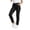 Black, variant on Womens Ankle Pants High Waist Stretch Straight Leg Pull On Pant Business Work Gym Casual Straight Leggings