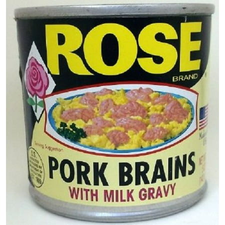 Rose Pork Brains in Milk Gravy