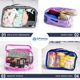 thumbnail image 5 of Cubo de embalaje de viaje EZpacking Clearview Burgundy PVC, 5 of 8