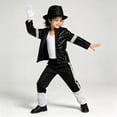 thumbnail image 7 of Halloween Costume Set Pop Music PopSinger Outfit for Halloween Party Carnival Stage Performance Role Play Dress Up Show Red S, 7 of 7