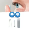 thumbnail image 4 of Portable Contact Lens Box Kit, Cute Little Duck Fine Workmanship Waterproof Contact Lens Box Dustproof Lightweight  For Outdoor For Woman Blue, 4 of 8