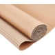 thumbnail image 1 of Rollo de cartón corrugado marrón de una sola cara de 78,7 x 13,7 pulgadas (2 mm de espesor). Papel resistente para embalaje, envíos y mudanzas., 1 of 9