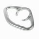 thumbnail image 1 of Motorcycle Passenger Handle Grip Hand-Held Gas Fuel Tank Armrest for Yamaha YZF-R6 YZF R6 YZFR6 All Year(Silver), 1 of 5