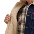 thumbnail image 5 of Wrangler Men's Sherpa Lined Denim Jacket, 5 of 5