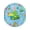 C, variant on Round Pet Sensory Play Waterbed Mat 25.6" Cat Cooling Waterbed with Floating Fish Toys Leak-Proof Pvc Interactive Enrichment Mat for Summer Cat Rest Play