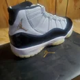 thumbnail image 2 of A i r-Jor-dan 11 'DMP Gratitude' Black White Sneakers, Size 8 BNIB CT8012-170, 2 of 6