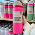 thumbnail image 2 of 32oz Stainless Steel Vacuum Insulated Tumbler with Straw Lid and Handle - Double-walled, leak-proof tumbler in cute pastel colors (pink, green, purple, orange) | Reusable thermos for hot/cold drinks,, 2 of 16