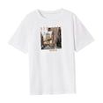 thumbnail image 4 of Camiseta de mujer Ropa deportiva de moda Camiseta básica para viajes Oficina Caminar Trabajo S, 4 of 7