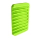 thumbnail image 5 of Jabonera de silicona antideslizante con forma de cascada para baño y ducha Verde, 5 of 8