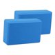 thumbnail image 2 of 2 bloques de , accesorios de , antideslizantes, suaves, para equilibrar y profundizar los estiramientos, bloques de ejercicio de espuma EVA Azul marino, 2 of 8