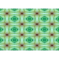 thumbnail image 1 of Ahgly Company Machine Washable Indoor Rectangle Transitional Green Area Rugs, 5' x 7', 1 of 7