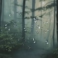 thumbnail image 5 of Orinice Woods Fog Sun Bathroom Decor Set - Colorful Luxurious Graphic Print Polyester Fabric Shower Curtain with Hooks, 100% Polyester Fiber, Home Bathtubs Bathroom Decoration, Multi Size 36x72, 5 of 7