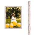 thumbnail image 2 of Distressed Cream White Barnwood Picture Frame Rustic - Custom Framing, 2 of 5