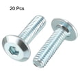 thumbnail image 2 of Tornillos hexagonales M6x20mm de acero al carbono galvanizado, paquete de 20, 2 of 4