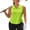 Neon Green, variant on Pinspark Women's Sports Polo Shirts Sleeveless Summer Golf Tank Lightweight Quick Dry Collared Golf Shirt Sportswear