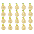 thumbnail image 1 of Medalla La Antorcha Recuerdo Premio Competición Deportiva Aleación Zinc Con Correa (oro), 1 of 2