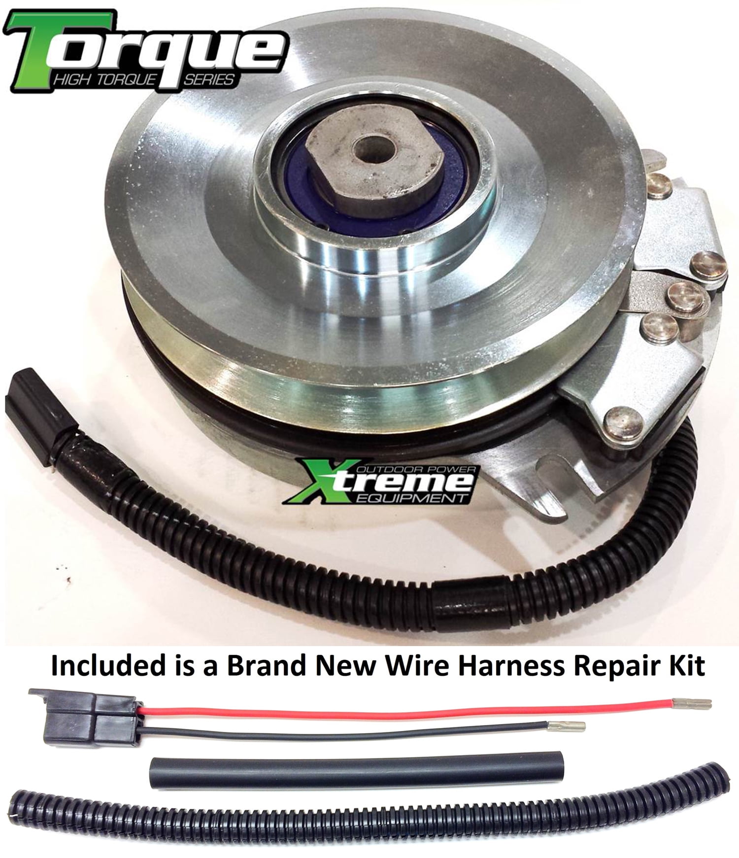 Bundle 2 items PTO Electric Blade Clutch, Wire Harness Repair Kit