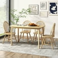 thumbnail image 2 of Gymax 5 PCS Wooden Dining Table Set 48'' Rectangular Kitchen Table & 4 Windsor Chairs, 2 of 9