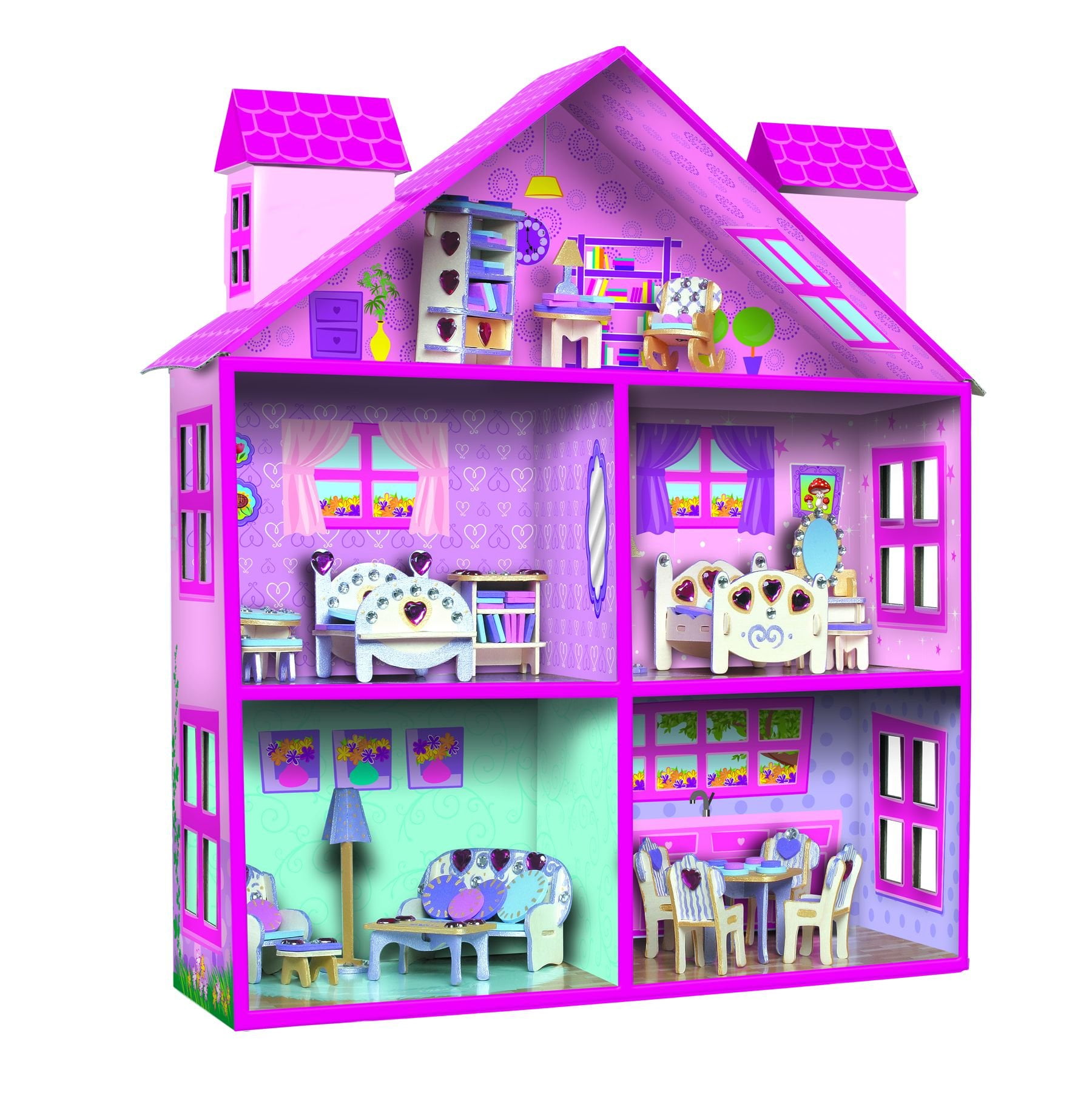 Small World Toys Creative Furnished Doll House Walmart Canada