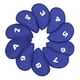 thumbnail image 3 of 10 fundas para cabezas de hierro de golf, de neopreno, profesionales, para exteriores. Azul, 3 of 9