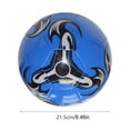 thumbnail image 1 of Students Football Competition Ball PU Accessory Professional Leather Machine-stitched Soccer Balls Portable Size 5 Practicing Sports Accessories Blue, 1 of 9