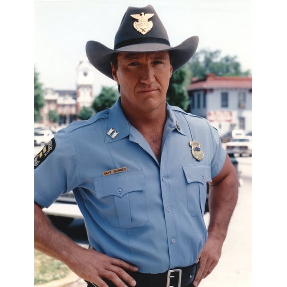 Alan Autry Posed in Police Outfit Photo Print (8 x 10)