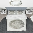 thumbnail image 3 of Designart 'Circle natural elements IV' Geometric Duvet Cover Set, 3 of 4