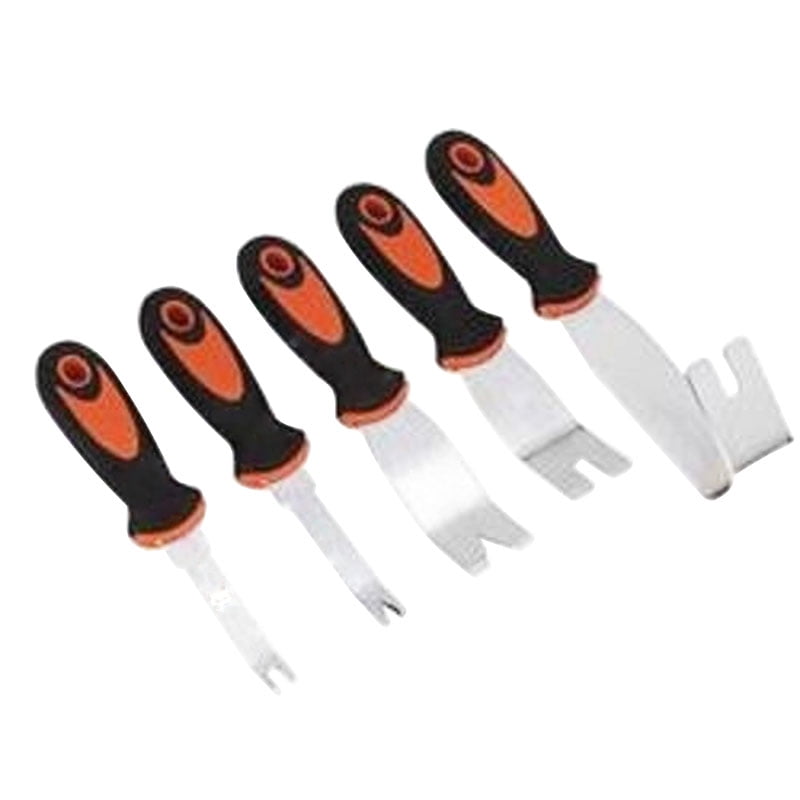 5pc Stainless Steel Door Panel Interior Trim Removal Pry Bar Walmart