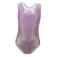 thumbnail image 4 of Leotardos de gimnasia Yuyangstore sin mangas para niñas traje de baile con cuello en V, 4 of 8